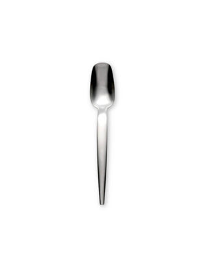 A single stainless steel spoon from the Bold Cutlery Range, with a rounded bowl and straight, modern handle, is shown against a plain white background.