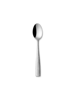 A single piece from the Aurora Cutlery Range, featuring a textured handle, is centered on a white background, highlighting the elegance of premium tableware.