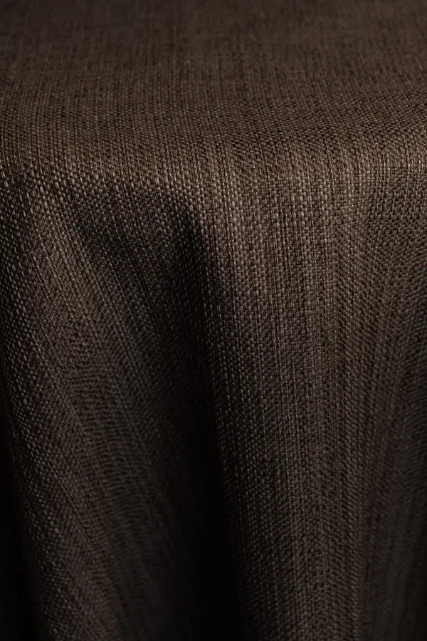 A Taupe table linen with a smooth refined texture that enhances tables with timeless elegance.