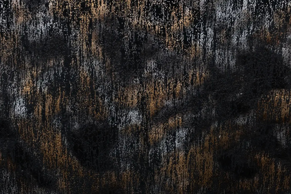 Table linen with deep hues with shimmering accents create celestial elegance and artistic charm for tables.